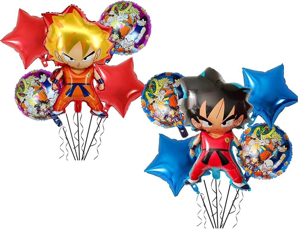 10Pcs Cute Anime Party Decoration Balloons,Aluminum Film Material Double Sided Balloons,Anime The... | Amazon (US)