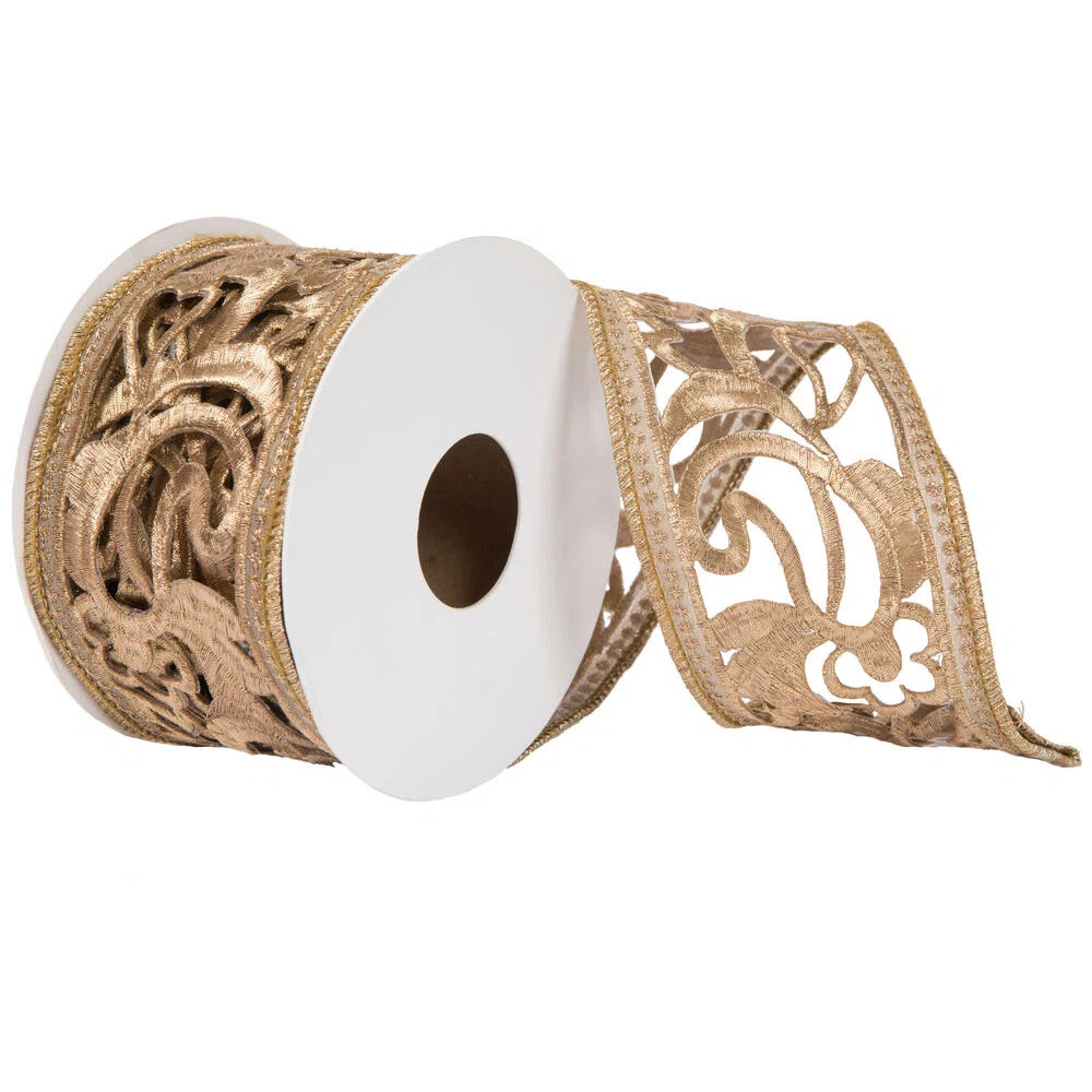 4'' Solid Fabric Ribbon | Wayfair North America