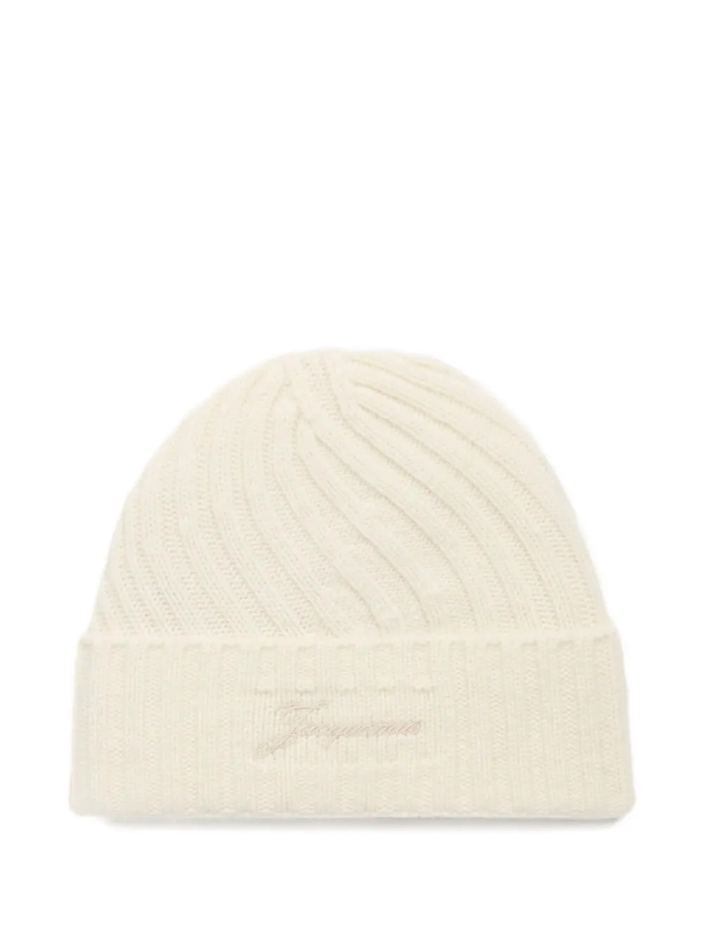 Jacquemus Ribbed Beanie | Neutrals | FARFETCH | Farfetch Global