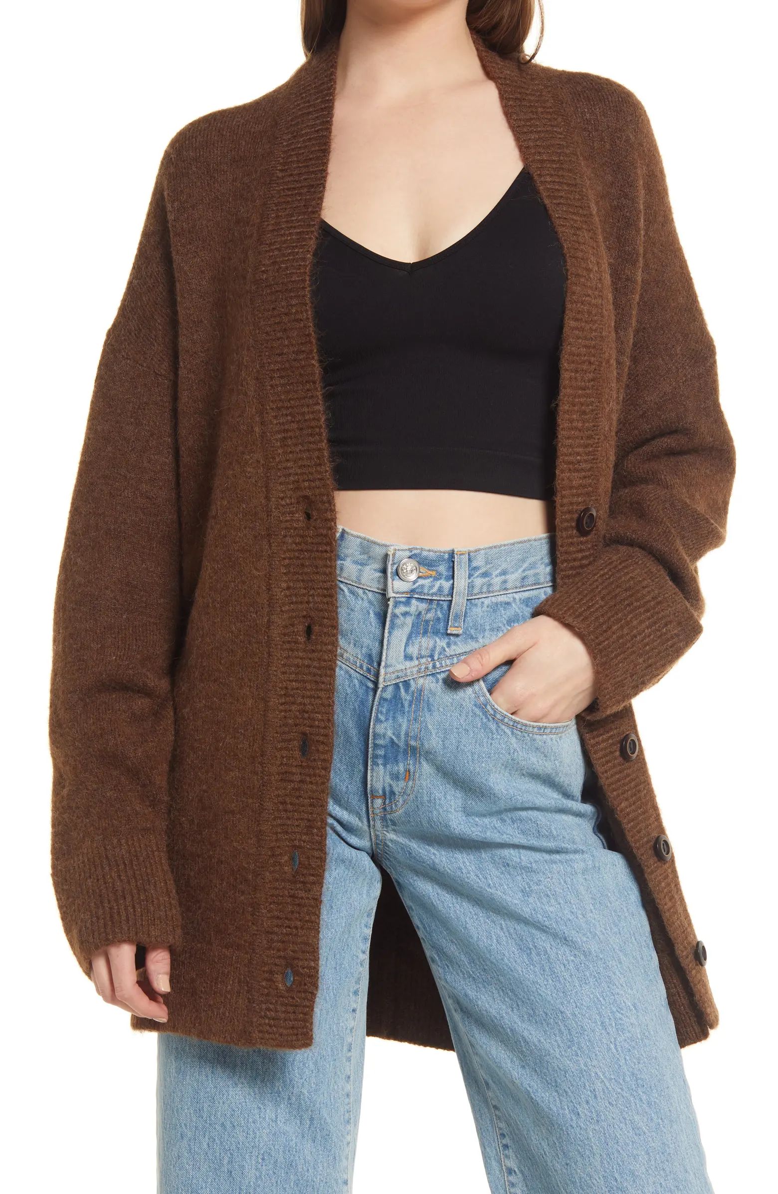 ASTR the Label Alpine Oversize Cardigan | Nordstrom | Nordstrom