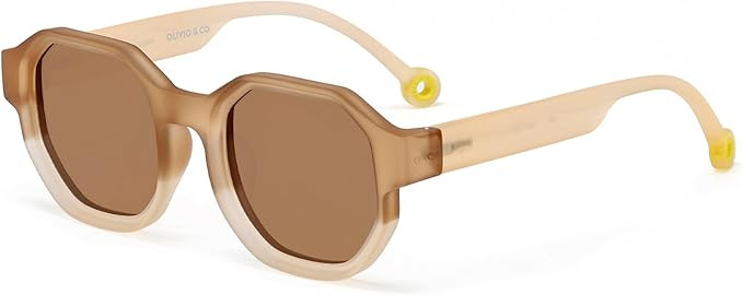 OLIVIO&CO Kids Sunglasses Youth Beach Sun Glasses Lightweight TR90 Frame UV400 Polarized Outdoor ... | Amazon (US)