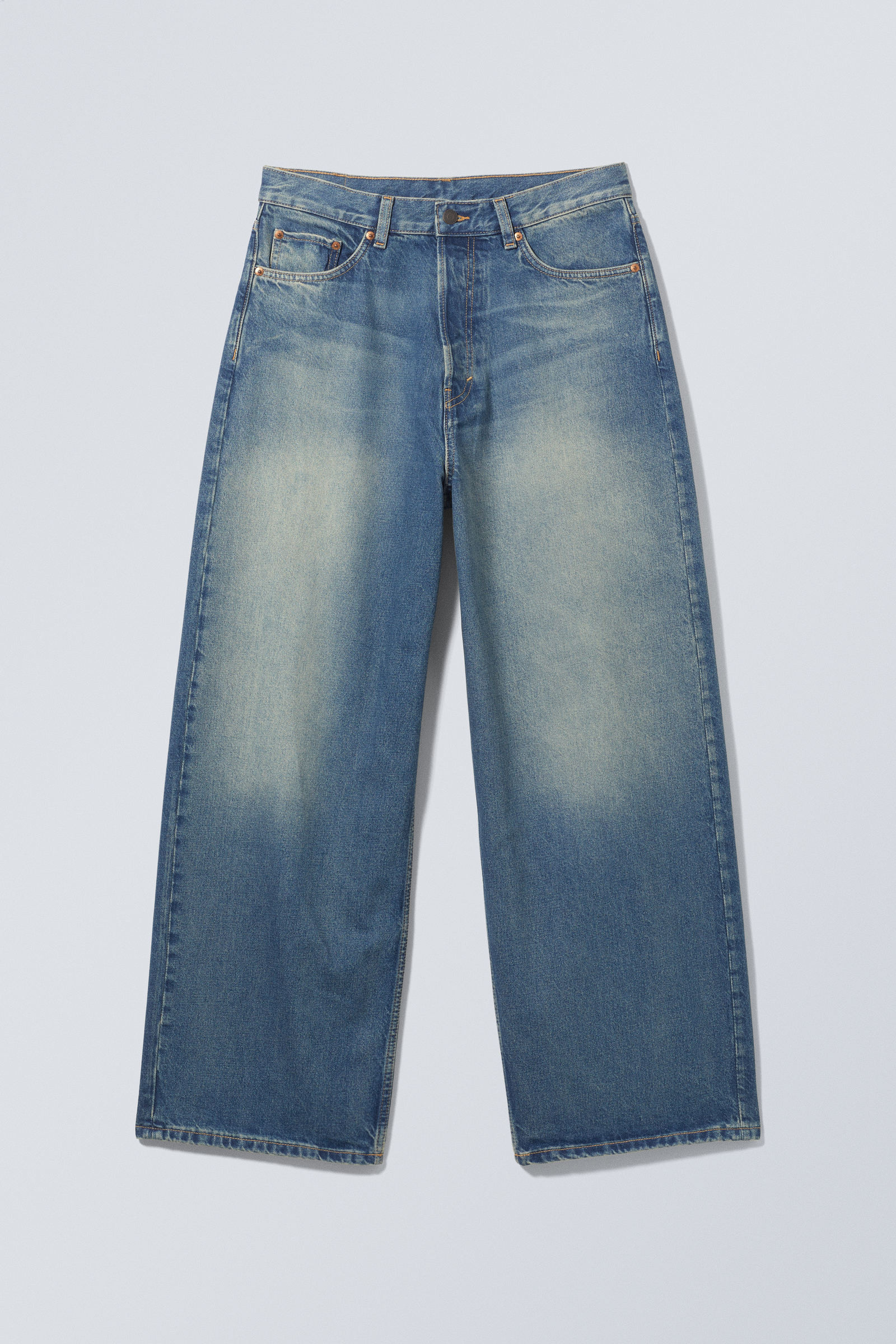Lockere Baggy-Jeans Astro | Weekday