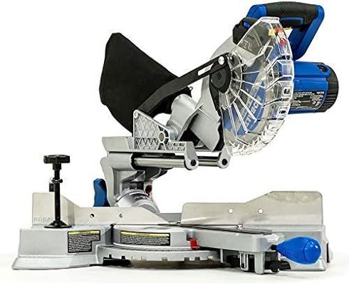 Kobalt Compact Sliding 7-1/4-in 10-Amp Single Bevel Sliding Laser Compound Miter Saw | Amazon (US)