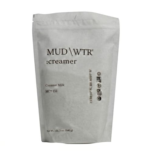 MUDWTR Coconut Creamer Powder, Non-Dairy Coffee Creamer, 30 Servings | Amazon (US)