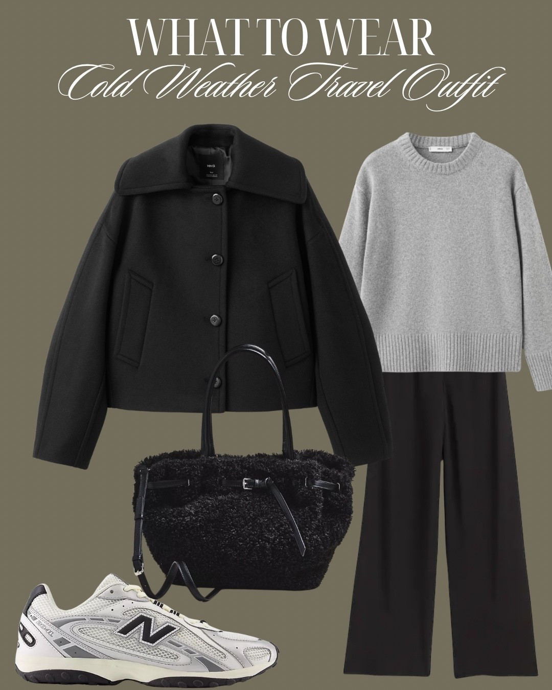 Cold Weather Travel Outfit