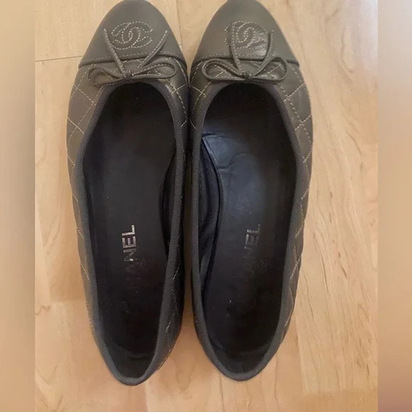 Quilted Chanel ballerina flats | Poshmark