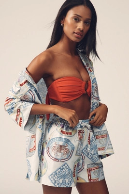 Damson Madder Printed Pull-On Shorts | Anthropologie (US)