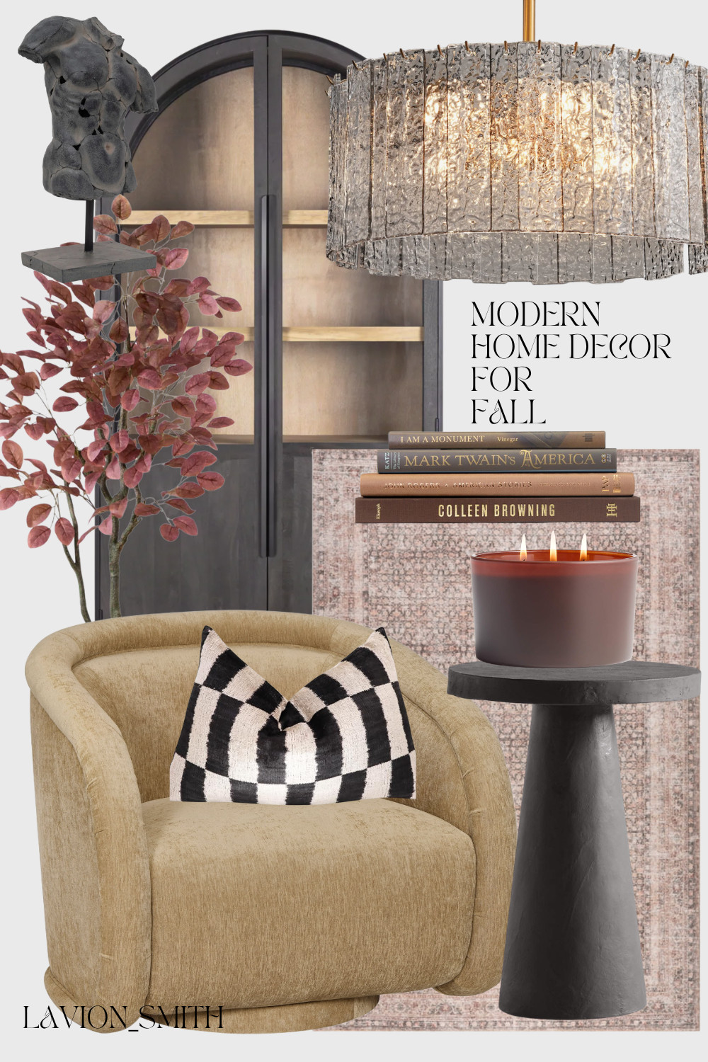 Fall decor. 
Modern fall decor. Crate and barrel. Joss & Main. Neutral Moody colors.  

 #LTKSeasonal #LTKHome