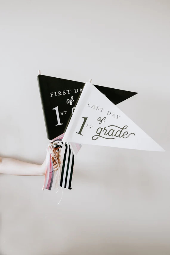 First Day AND Last Day of School Flag | Etsy | Etsy (US)