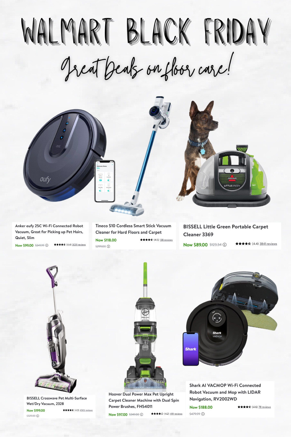 Great deals on floor care! Great reviews also. 🚨Walmart Black Friday deals!

#LTKCyberweek #LTKSeasonal #LTKHoliday