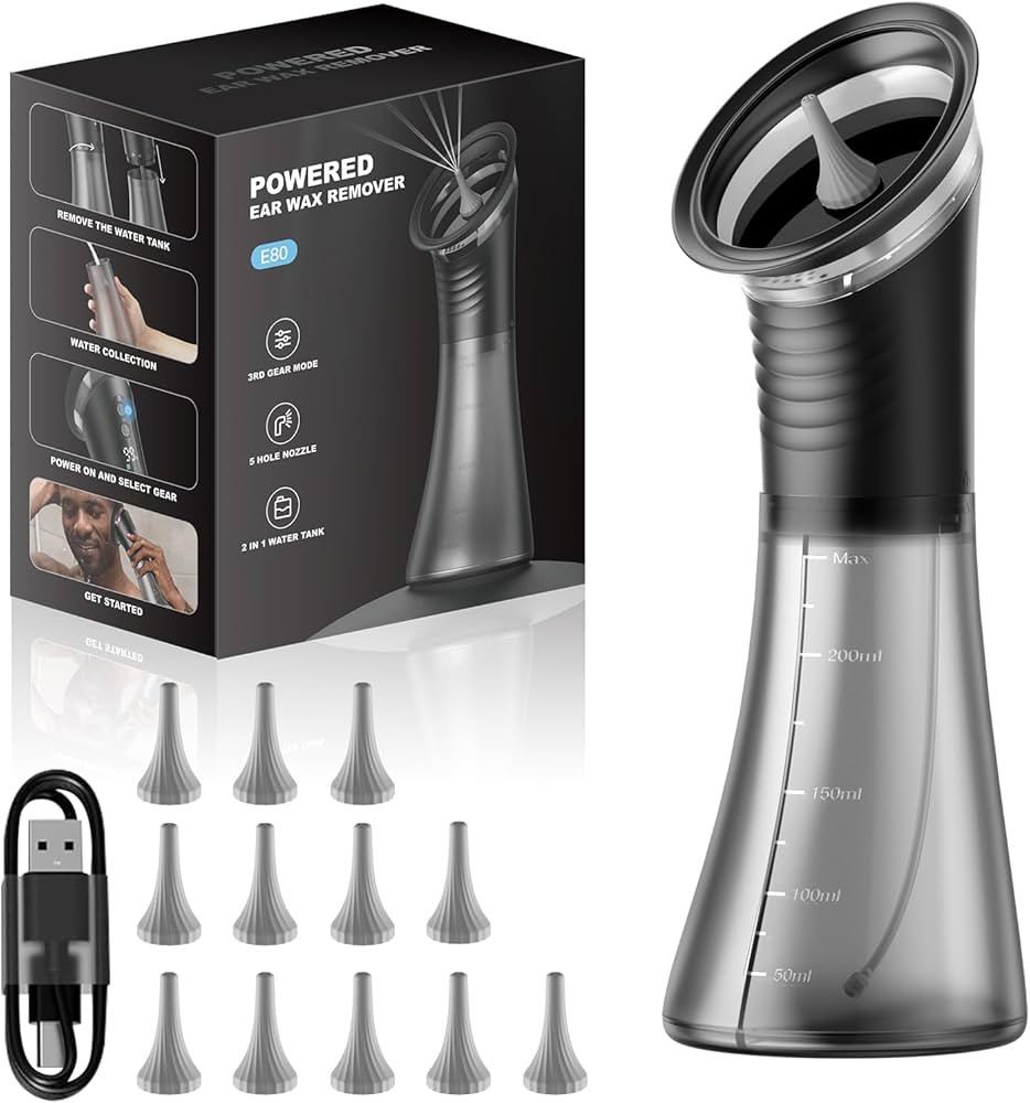 Upgraded Ear Wax Removal with LED Display- Safe and Effective Ear Wax Removal Kit-Ear Cleaner Kit... | Amazon (US)
