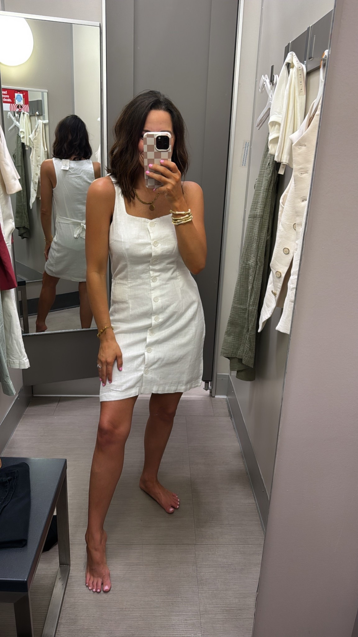 Target white spring dresses 

dress fashion style spring target graduation dress baby shower dress bridal shower dress 

 #LTKSaleAlert #LTKPetite #LTKFindsUnder100