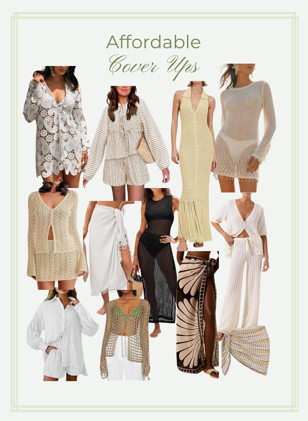 Affordable cover ups for SS25

#LTKFindsUnder100 #LTKSeasonal #LTKSwim