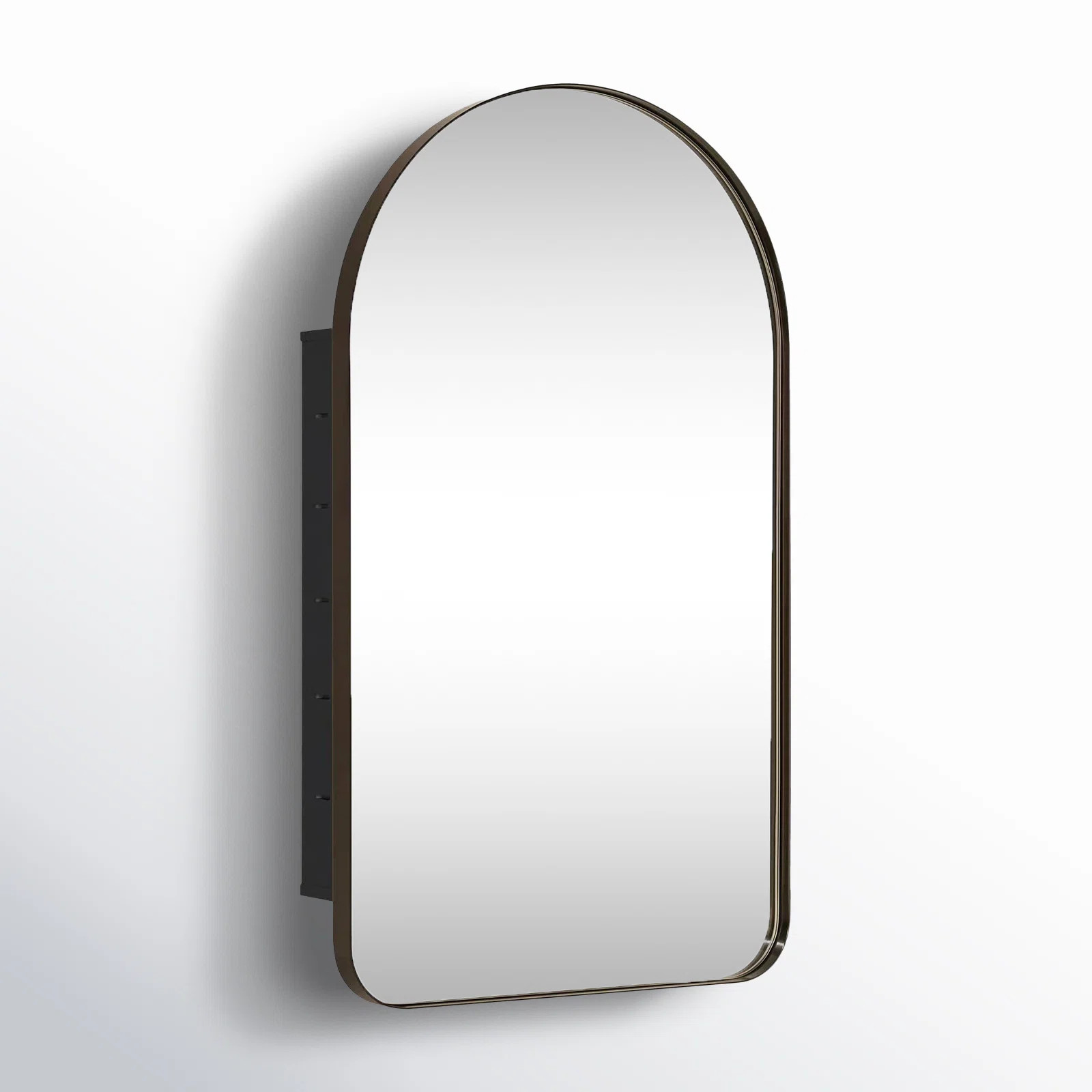 W H Recessed Framed Medicine Cabinet with Mirror and 2 Adjustable Shelves | Wayfair North America