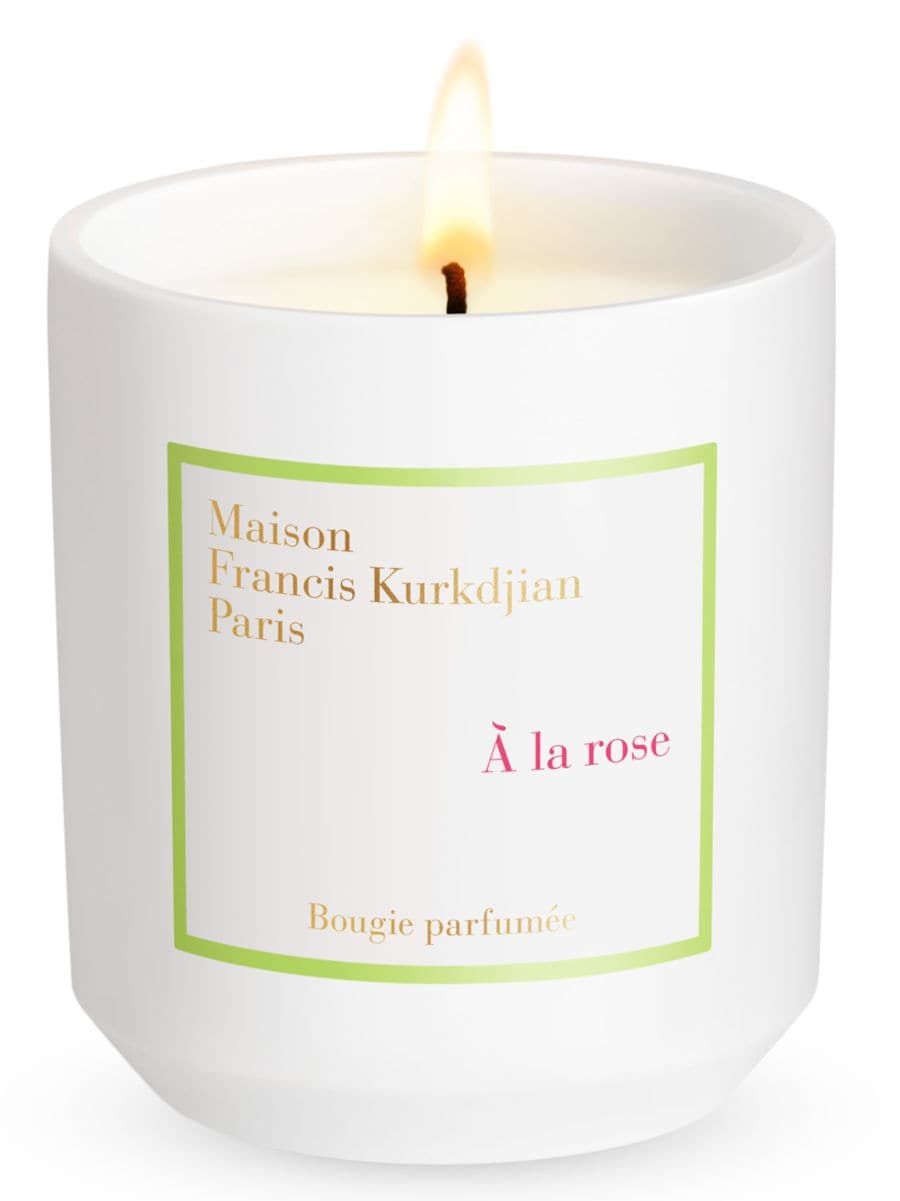 Maison Francis Kurkdjian À La Rose Scented Candle | Saks Fifth Avenue