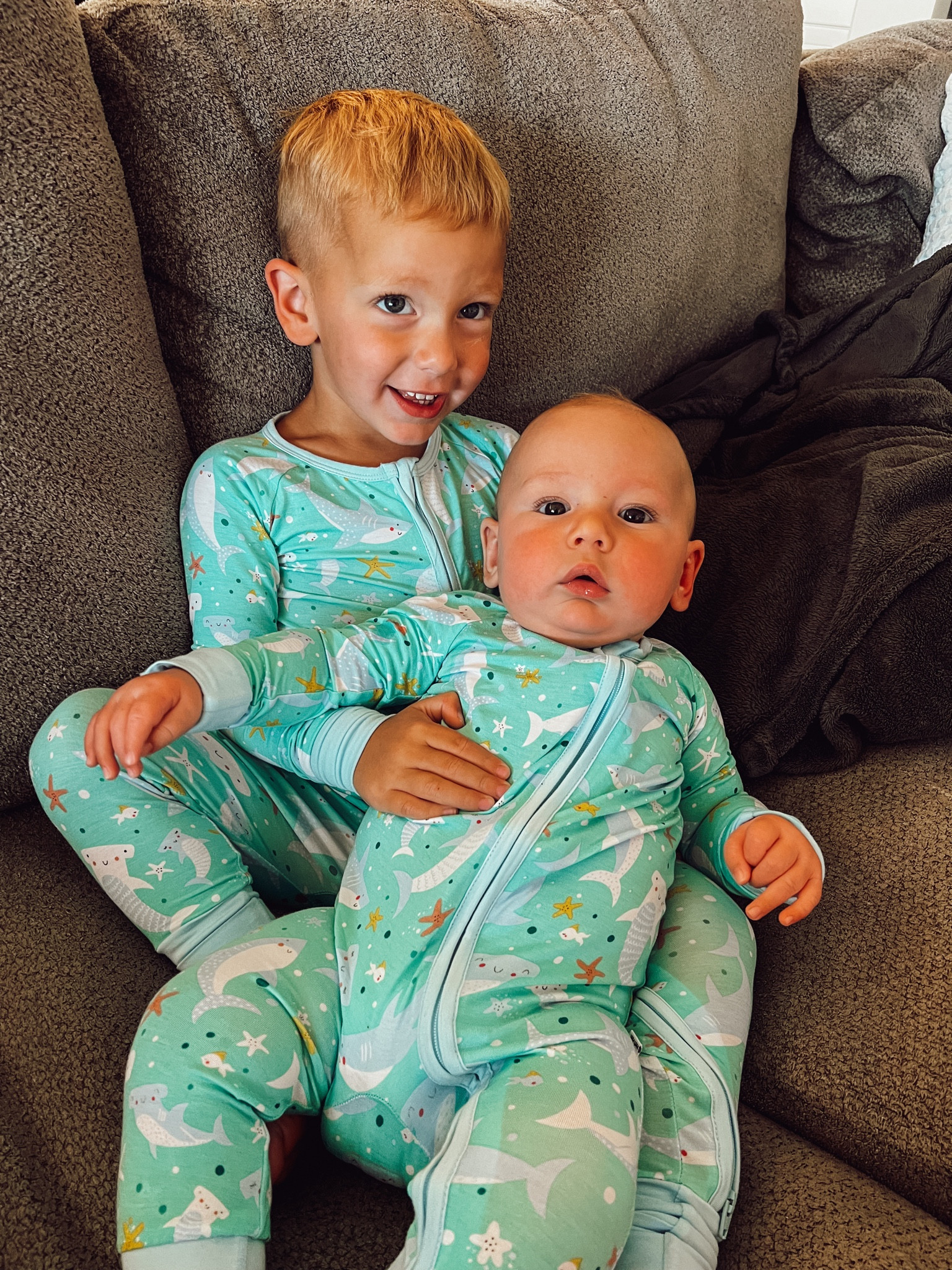 Shark pjs. Pajamas. Bamboo boy pjs 

#LTKbump #LTKfamily #LTKkids