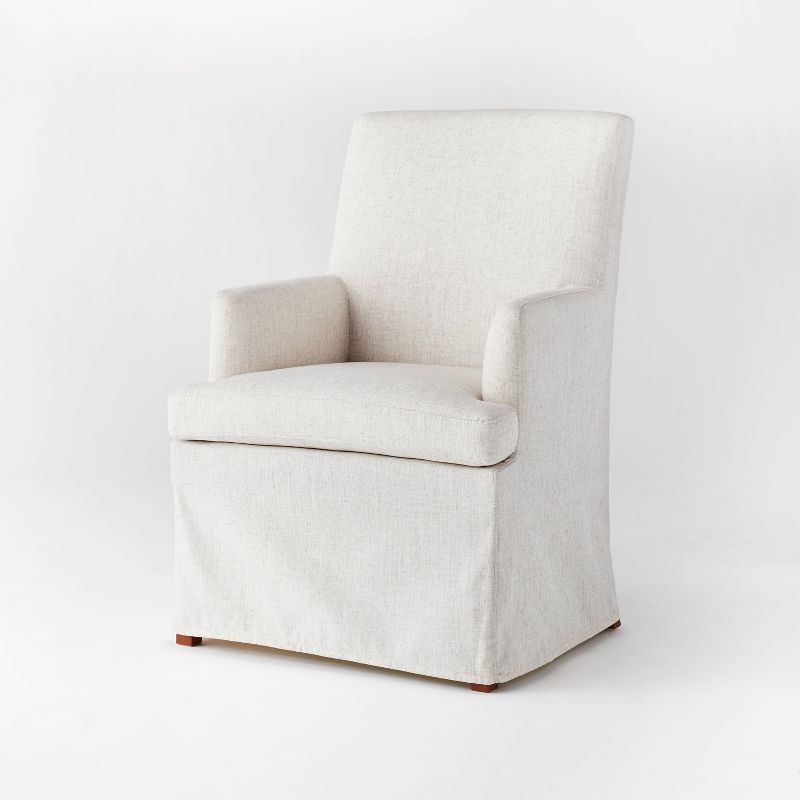 Upholstered Dining Chair Cream - Threshold&#8482; designed with Studio McGee | Target