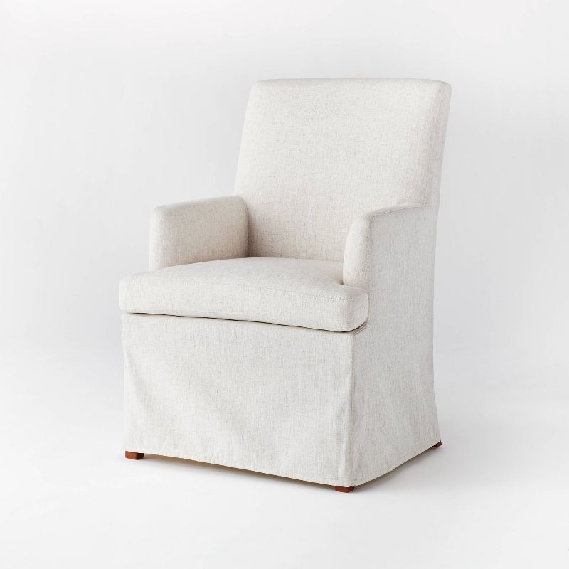 Upholstered Dining Chair Cream … curated on LTK