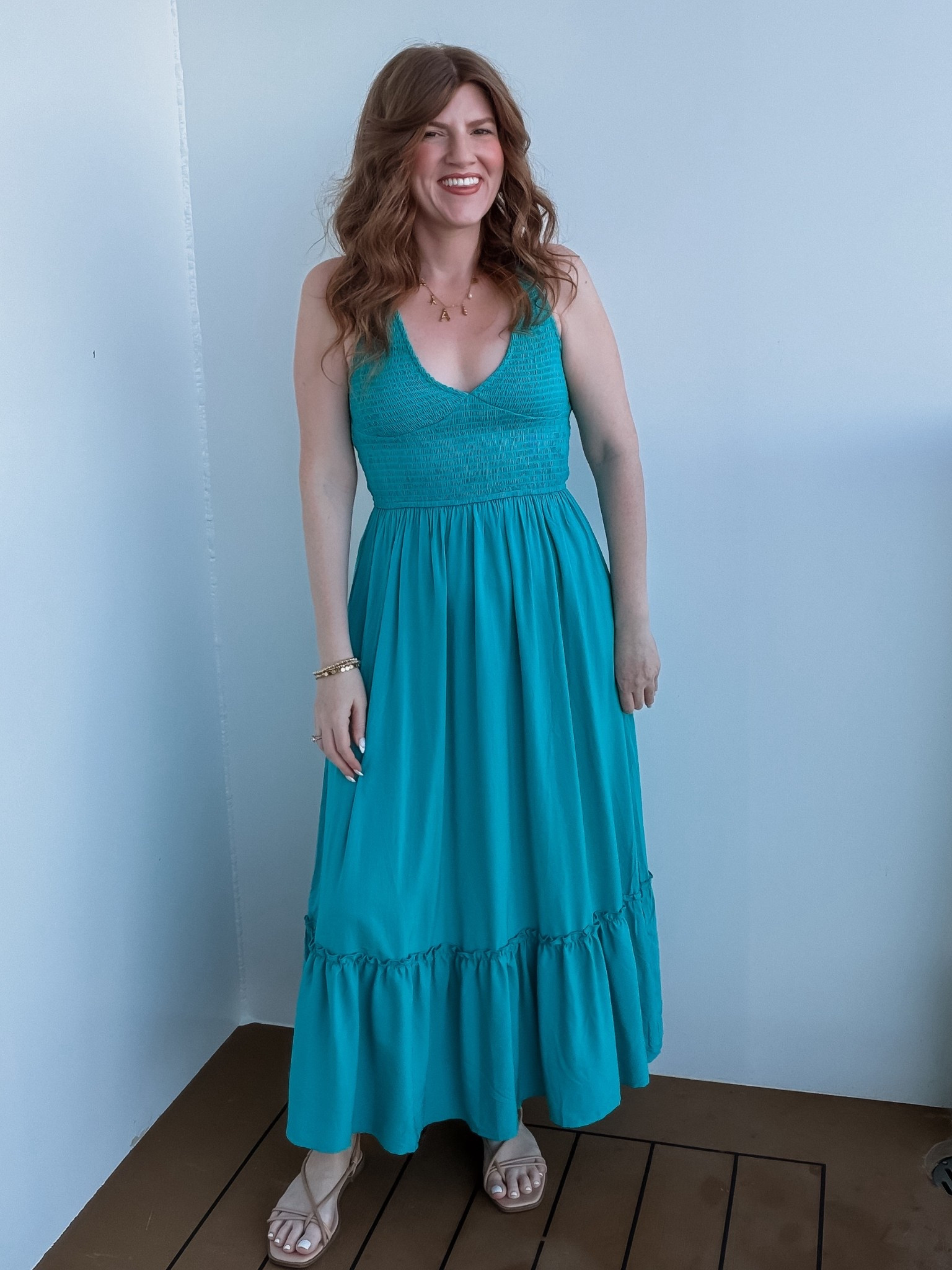 Summer dress wearing size small. 

#LTKPetite #LTKmomlife #LTKootd