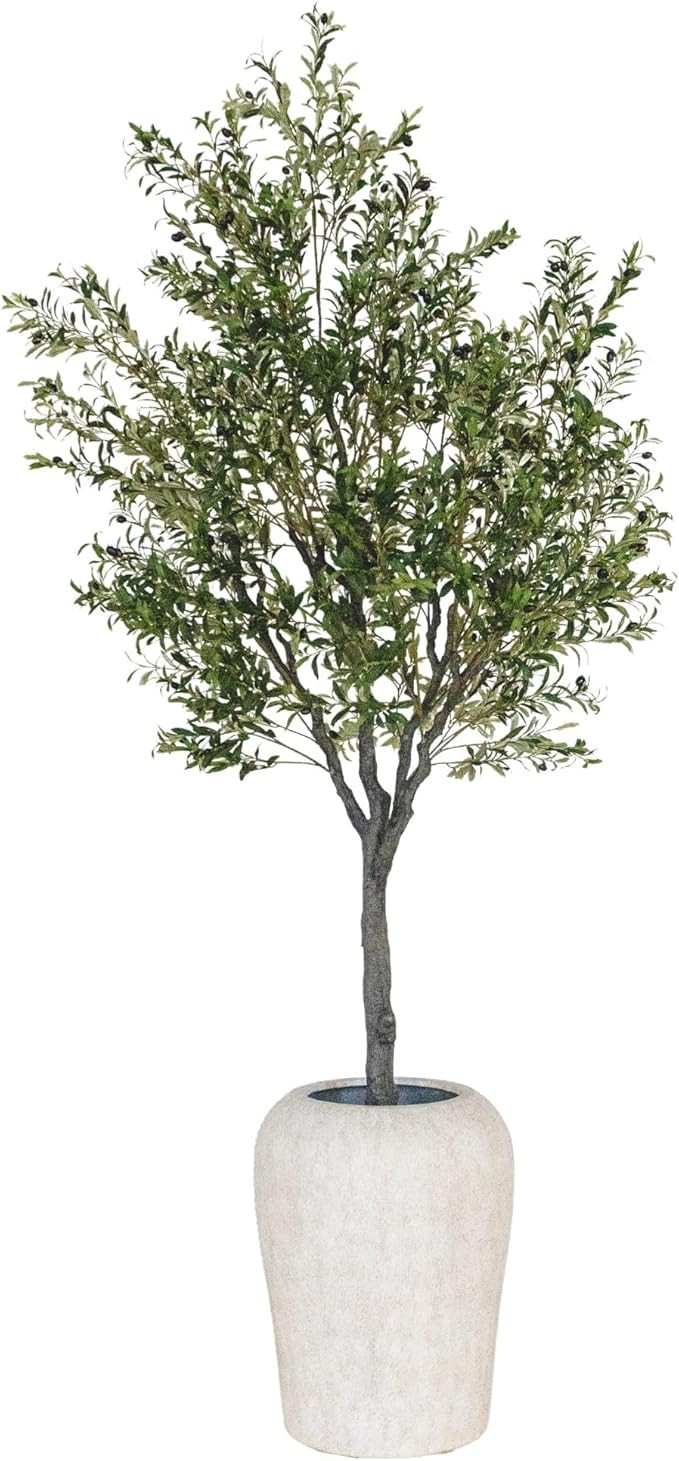 Olive Tree Artificial 10 Feet Tall, Fake Indoor Tree, Faux Decorative Tree | Amazon (US)