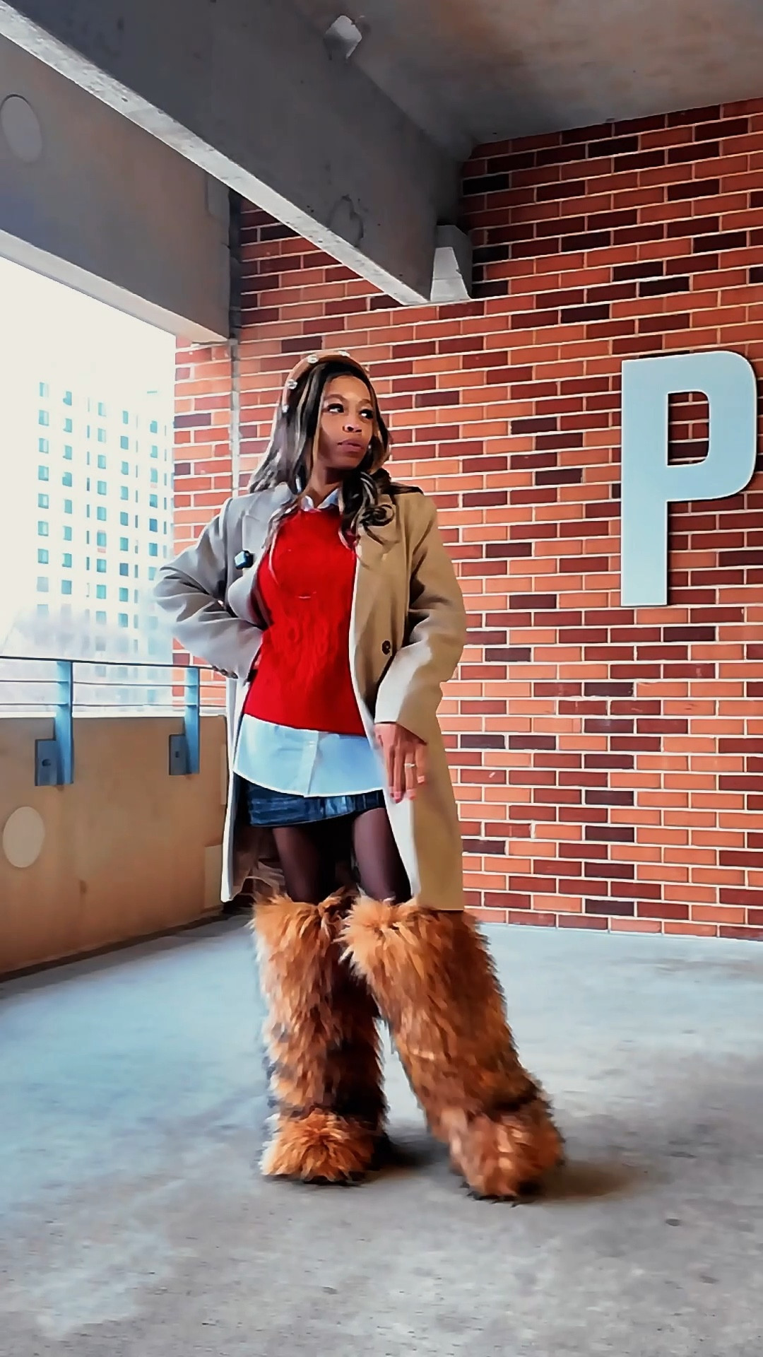 POV: you treat the office like your runway 🤭
Proof that when you dress well, you feel different. 💁🏽‍♀️

Layered oxford + sweater for that polished professional vibe.
Croc leather skirt + stockings to elevate it.
Fur boots to add a little edge.
Jeweled headband because details matter ✨

Just enough drama to keep it interesting 💁🏽‍♀️ Happy Tuesday❣️

#elevatedstyle #workootd #layeredlook #corporatechic #blackgirlluxury #officeootd #businesscasualstyle #workwearinspo #outfitinspo #ltkstyle #ltkfinds #elevatedcasual #workstyle #officefashion #furboots #leatherskirt

#LTKootd #LTKdayinmylife #LTKmorningroutine #LTKWorkwear