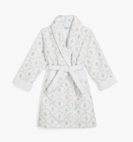 The Baby Hotel Robe - Pastel Trellis | Hill House Home US