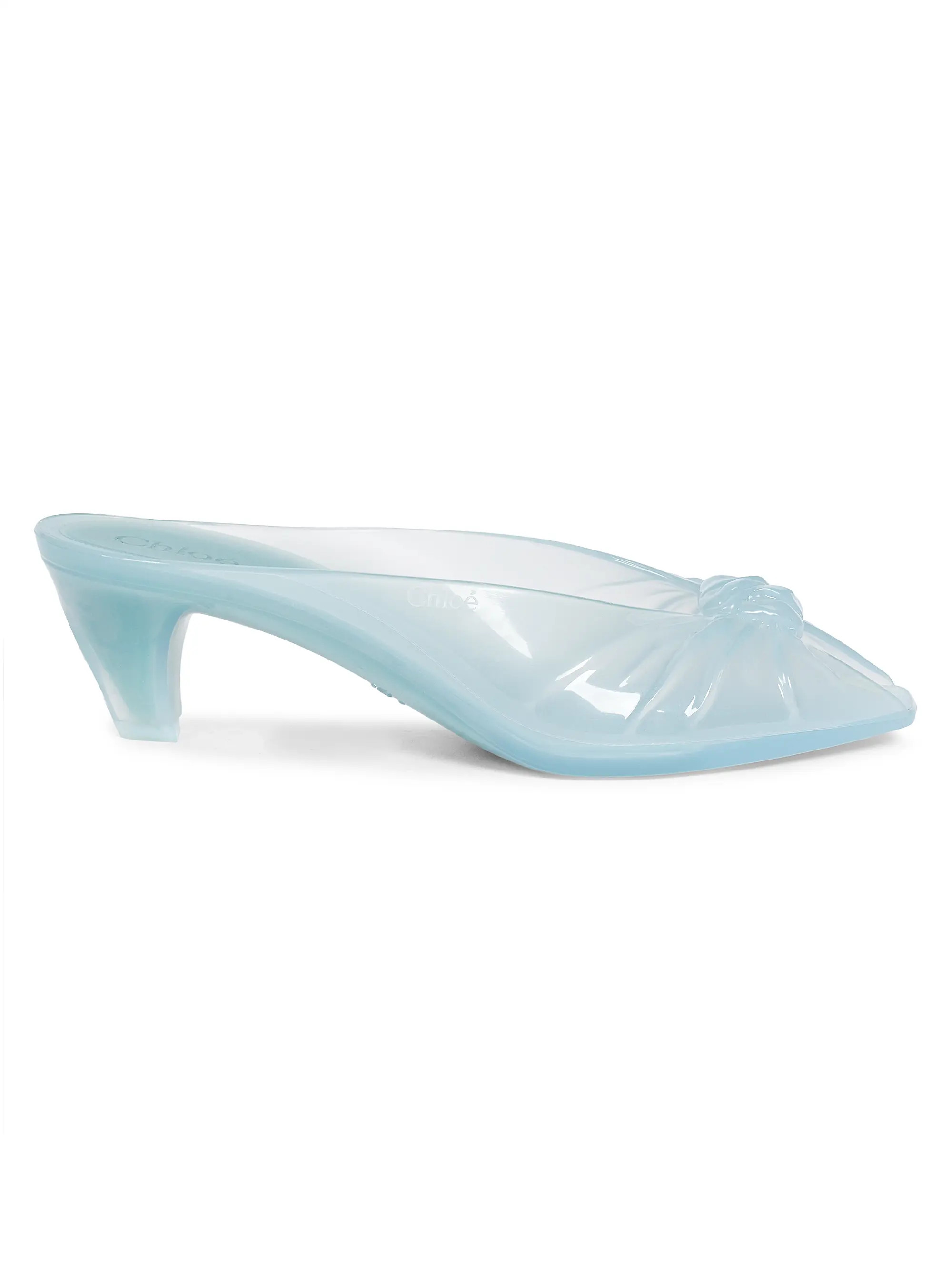 Chloé Jelly Cone Heel Mules | Saks Fifth Avenue | Saks Fifth Avenue