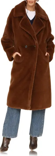 Avec Les Filles Oversize Luxe Faux Fur Longline Coat | Nordstrom | Nordstrom