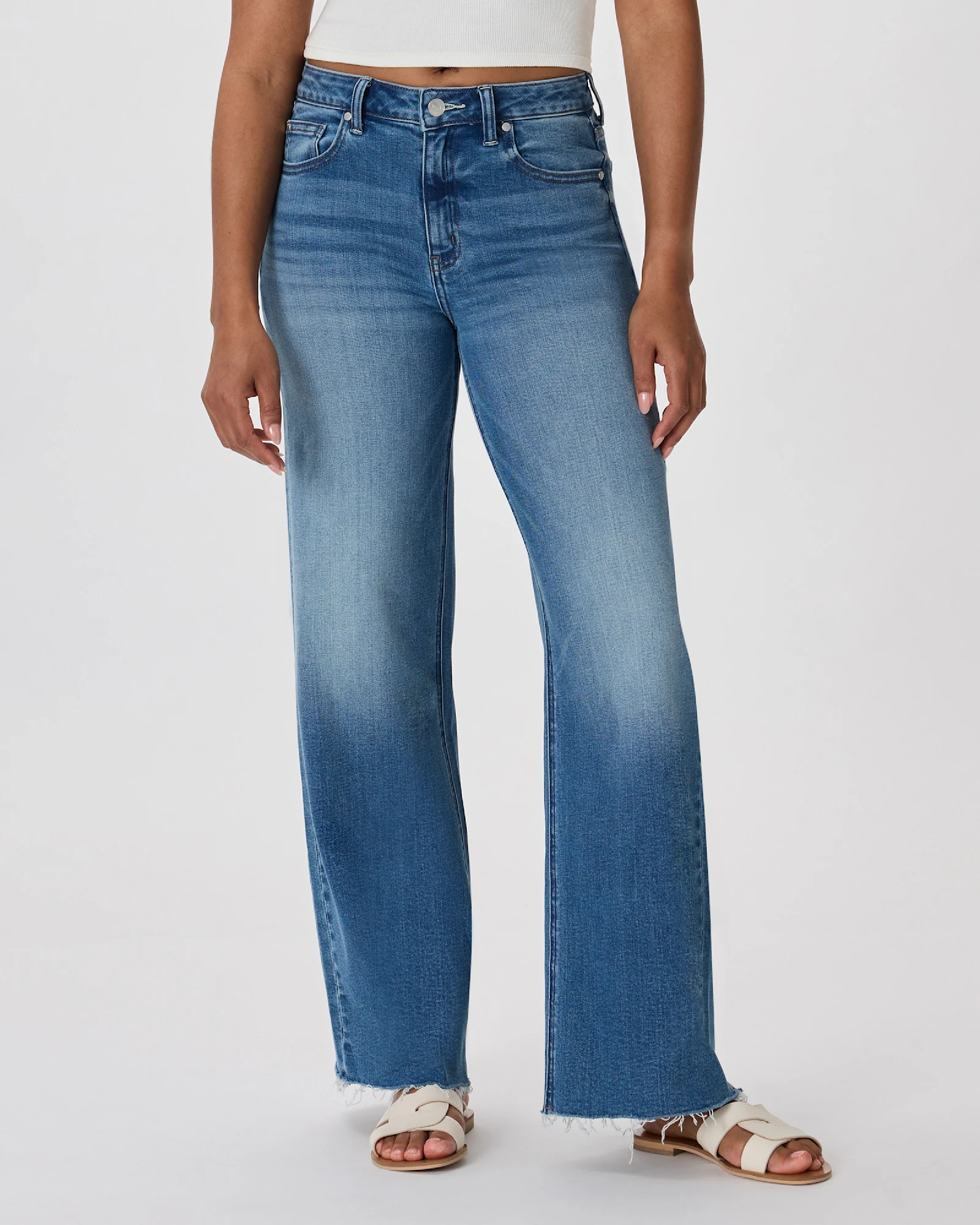 Bella Stretch Wide Leg Jeans | Quince