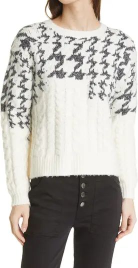 Riley Mixed Stitch Crewneck Sweater | Nordstrom