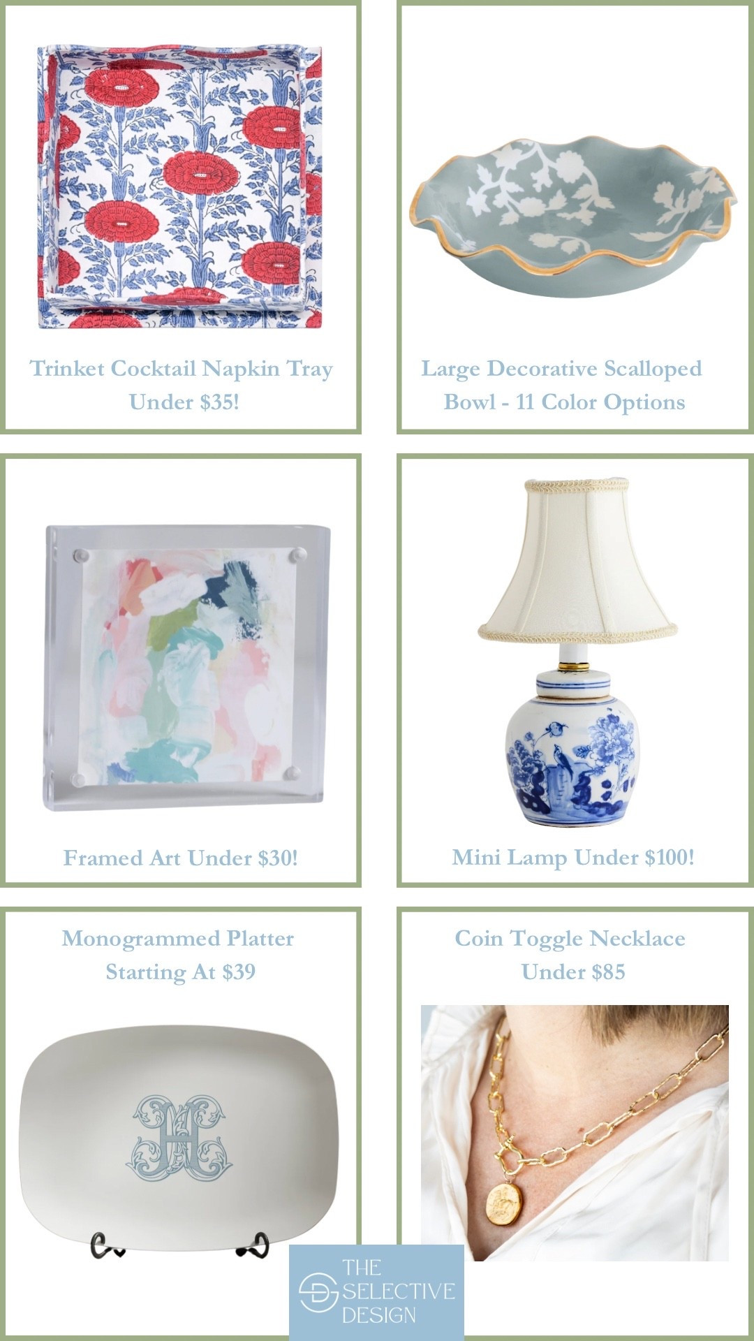 Unique gift ideas all under $100! 

Women gift ideas, home gift ideas, friend gift ideas, mil gift ideas, mother in law gift ideas, gift guide for mom, unique Christmas gifts, gift ideas under $50, gift ideas under $100 

  

#LTKGiftGuide #LTKFindsUnder50 #LTKHoliday