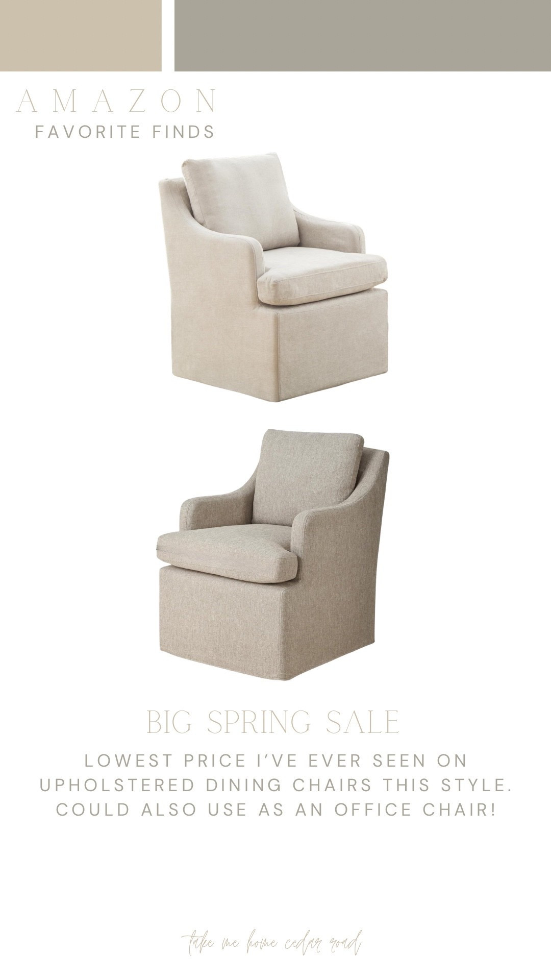 Amazing price on these upholstered dining chairs!!

Upholstered dining chair, office chair, dining chair

#LTKSaleAlert #LTKHome