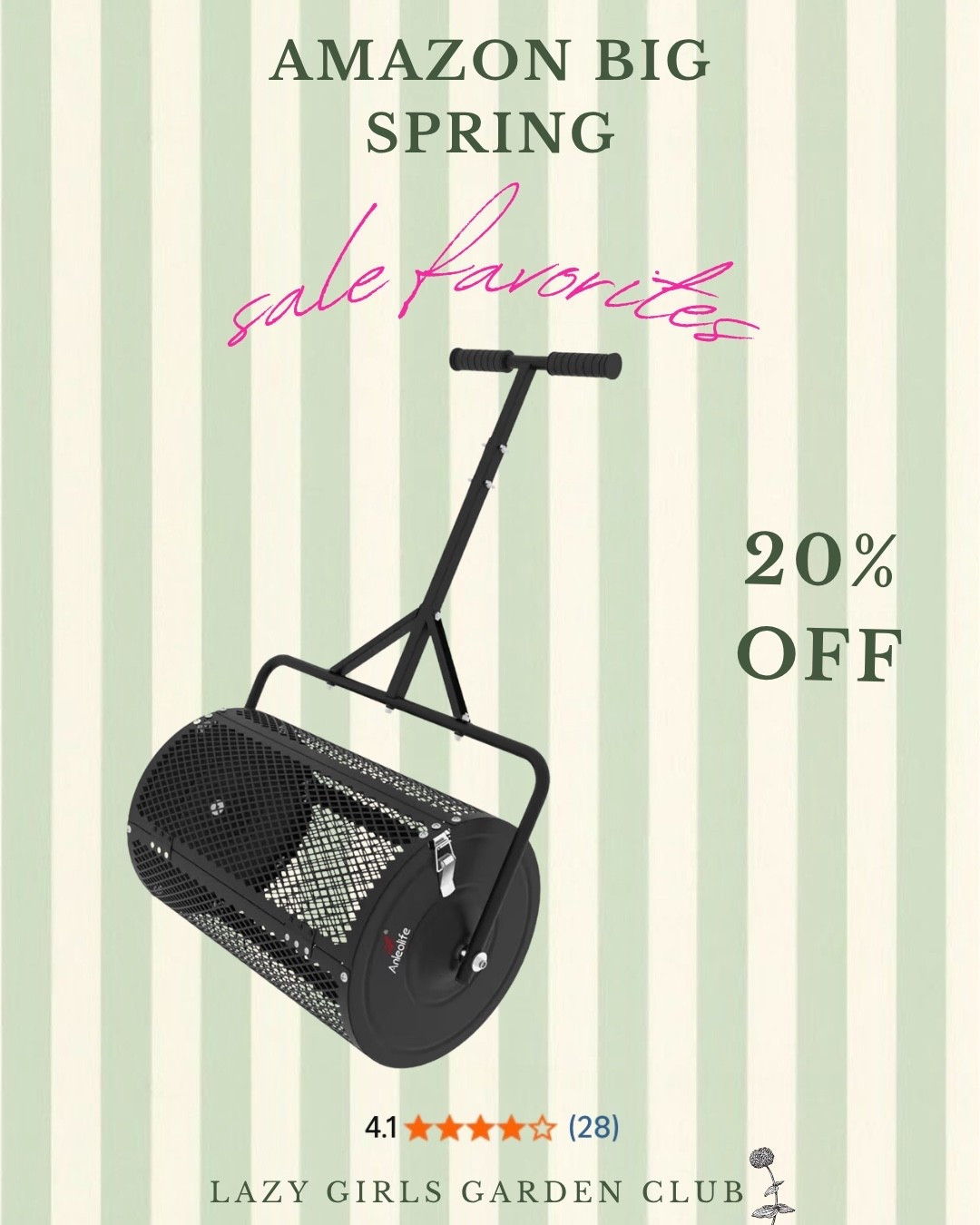 This compost spreader is 20% off today for Amazon‘s big spring sale!✨

#LTKHome #LTKSeasonal #LTKSaleAlert