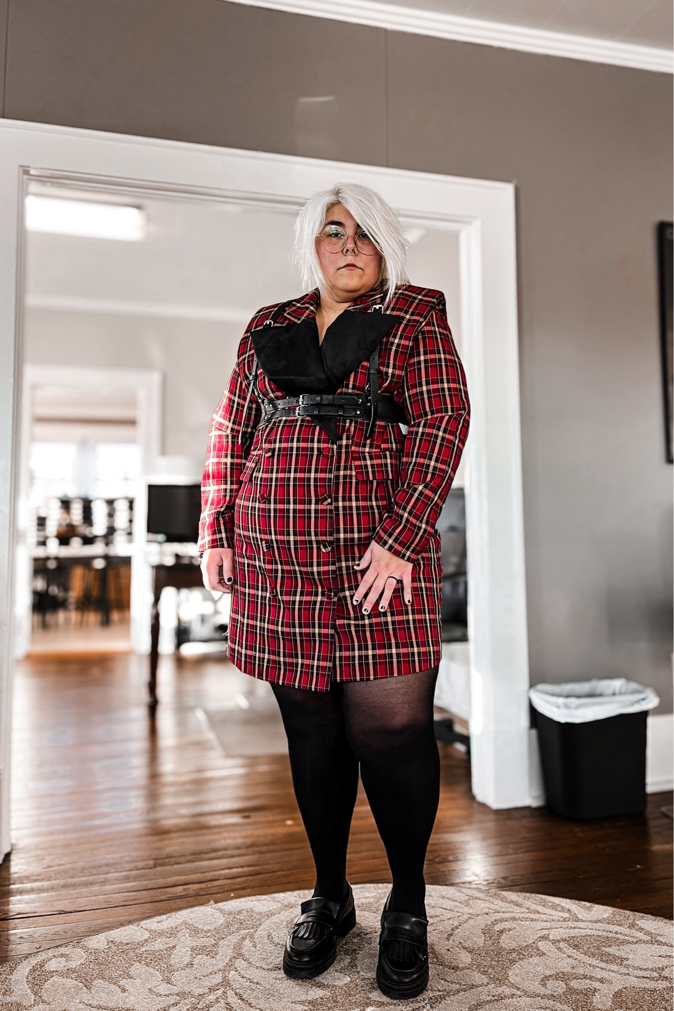 Plus Size Alt Christmas Outfit 

Dress: Eloquii
Harness: Shein
Tights: Snag Tights
Shoes: ASOS

#LTKplussize #LTKstyletip #LTKHoliday