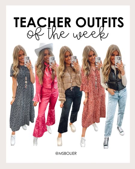 teacher outfits of the week! Tuesday was Halloween and I was Barbie! 

| teacher outfits | teacher style | teacher fashion | work outfits | middle school teacher 

#LTKSeasonal #LTKworkwear #LTKfindsunder100