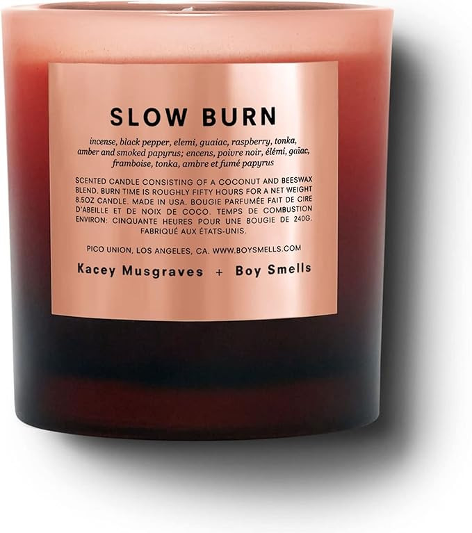 Boy Smells Slow Burn Scented Candle for Men and Women, Coconut, Beeswax, & Soy Candle Blend, Arom... | Amazon (US)