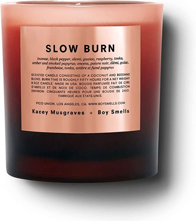 Limited Edition Slow Burn Boy Smells Candle | 50 Hour Long Burn | Coconut & Beeswax Blend | Luxur... | Amazon (US)