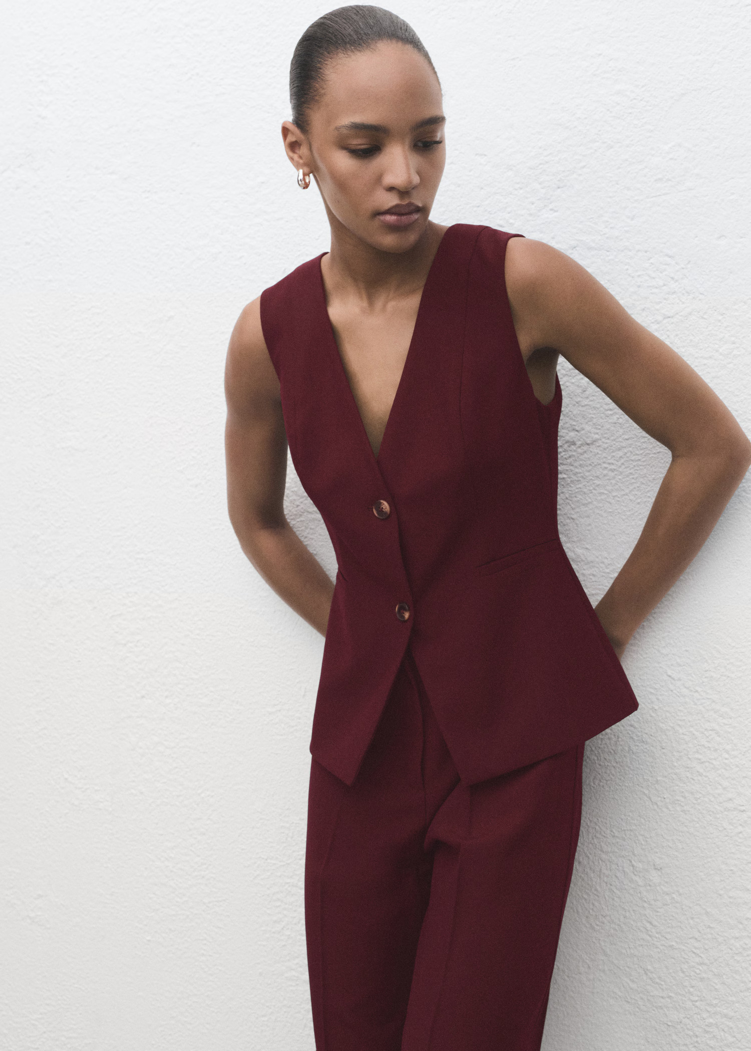 Long suit-style jumpsuit | Mango (US/MX/AU)