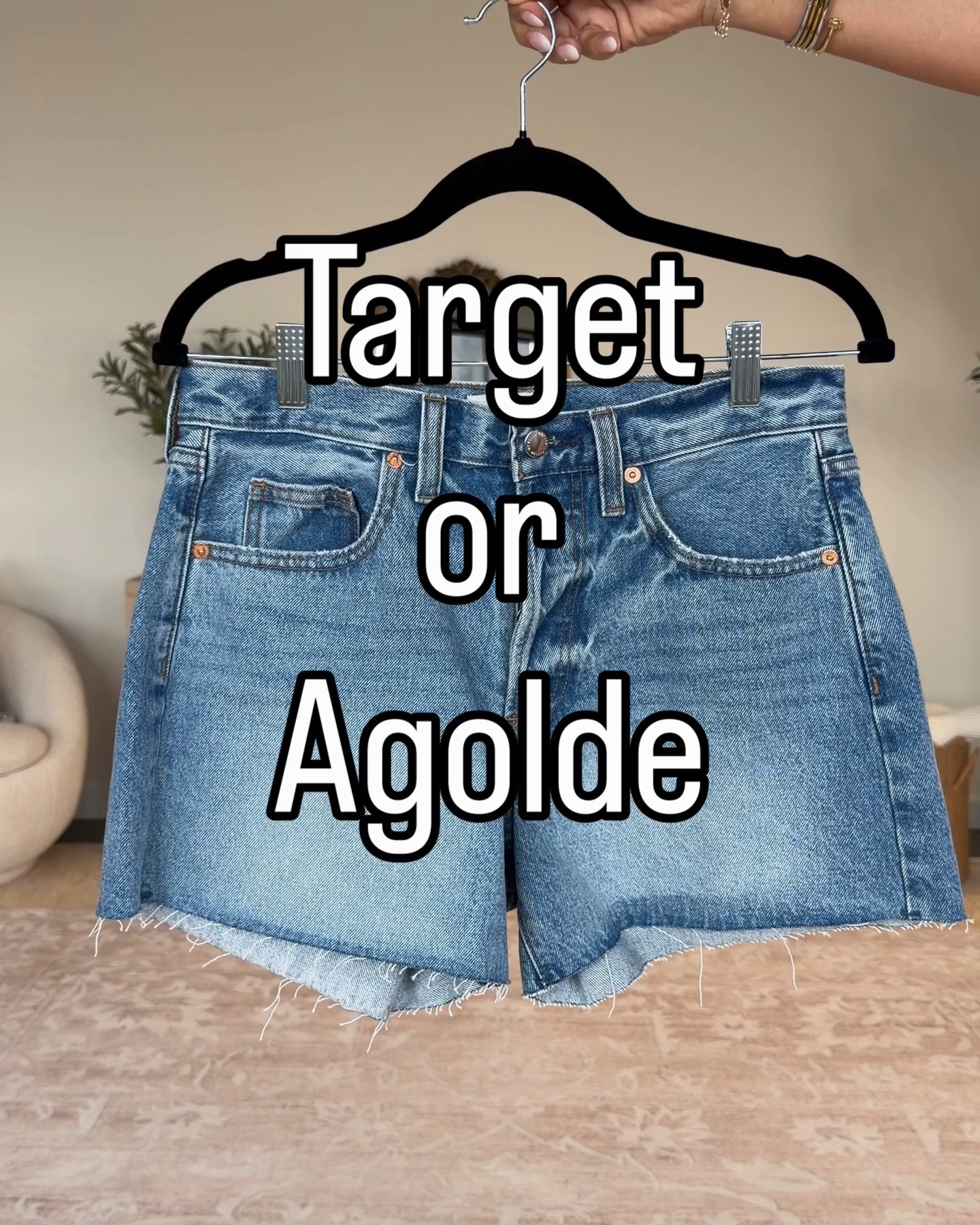 On sale!!! 
The BEST @Target   shorts that look so similar and feel similar to Agolde. You will be shocked! 
Wearing a size 4- go down if between 
Top- medium (size up)

#LTKootd #LTKU #LTKOver40