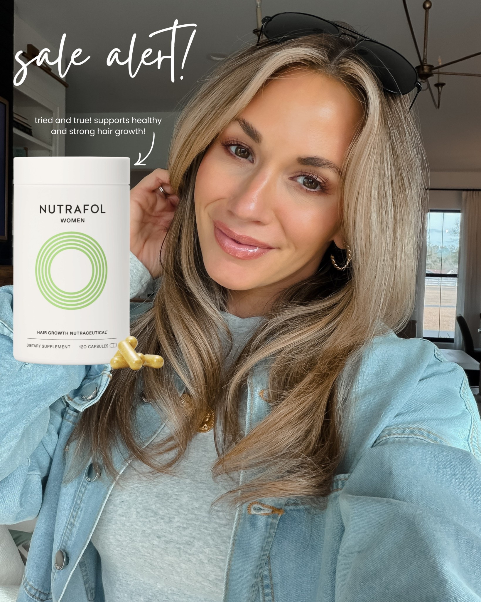 Nutrafol is having a SALE! use code LTK for $50 off 3 and 6 month subscriptions!
i’ve taken these supplements daily and it’s really helped my hair grow after having extensions!

#LTKselfcare #LTKBeauty #LTKSpringSale