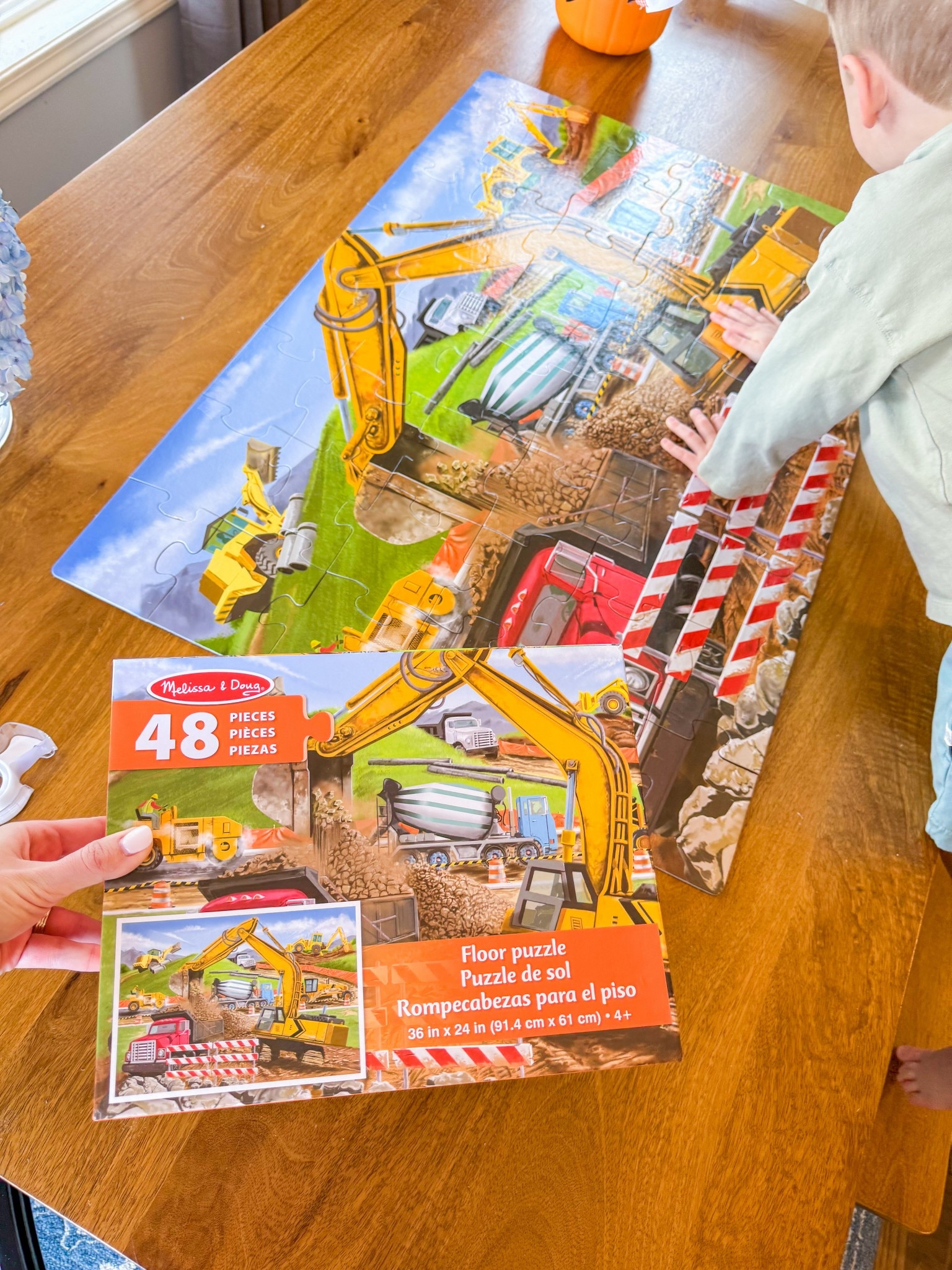 These large floor puzzles are some of our favorites!