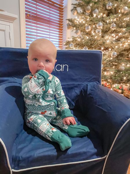 Our decide once first Christmas gift for our babies is a Pottery Barn Anywhere Chair! Both my 5 year old and 2 year old use theirs every single day when we watch a show together. It gives them their own comfy little space and I love how you can personalize it! These are up to 50% off now! We get the regular size, but are now buying the oversized one for our 5 year old (even though she still fits in hers.)

#LTKGiftGuide #LTKCyberWeek #LTKkids