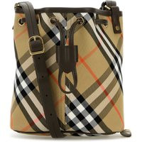 Burberry Embroidered Canvas Bucket Bag | Balardi (US & Canada)