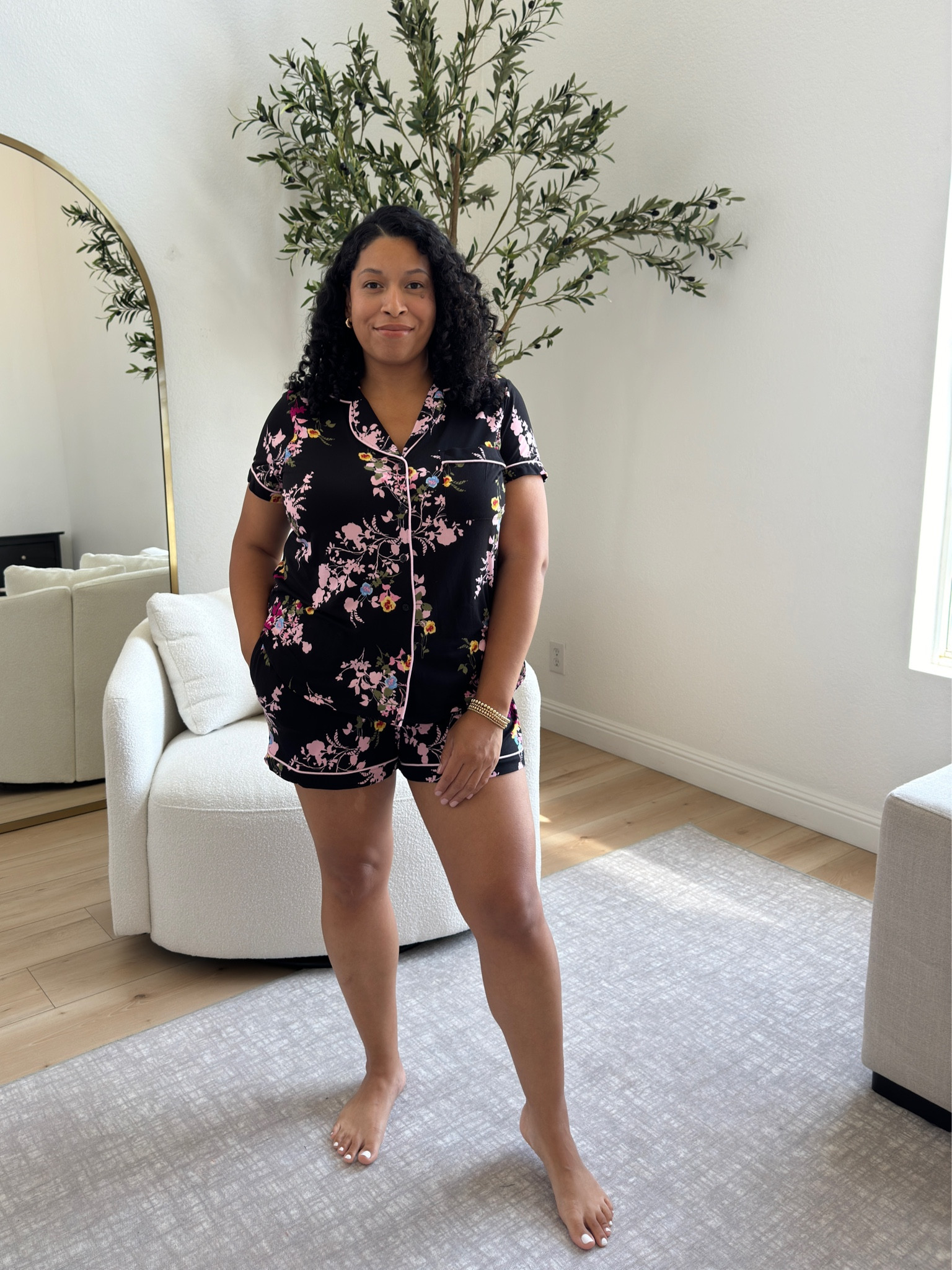 These joyspun walmart pjs are my favorite they are so soft comfy and cute!! 
And they come in multiple colors and patterns 

Wearing a Large 

Walmart fashion | Walmart pjs | Walmart joyspun | Walmart pajamas | Walmart must haves | walmart midsize 

#LTKSeasonal #LTKMidsize #LTKStyleTip