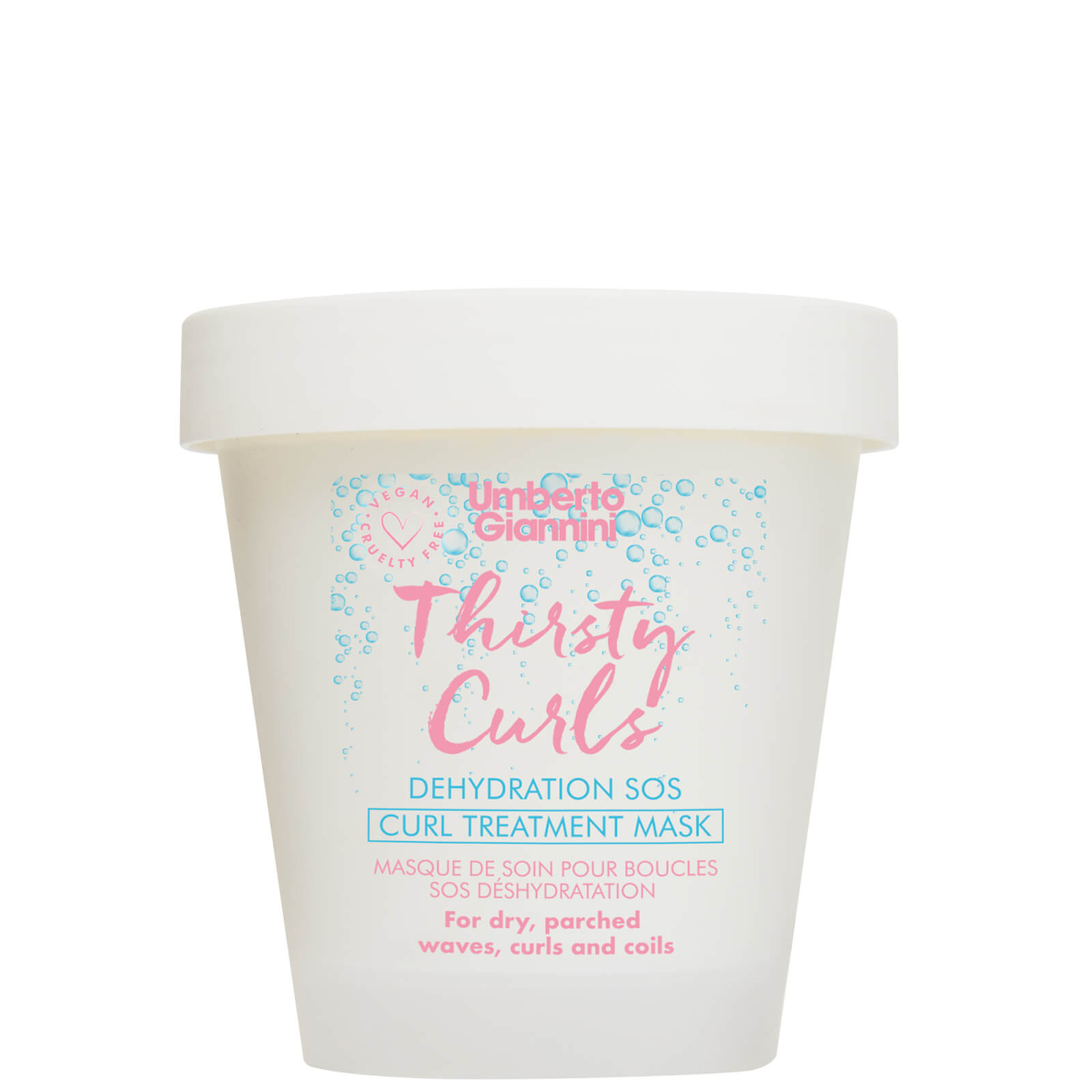 Umberto Giannini Thirsty Curls Dehydration SOS Curl Treatment Mask 200g | Look Fantastic (FR)