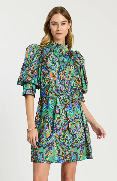 Lydia Fiesta Paisley Dress - Fiesta Paisley | tyler boe