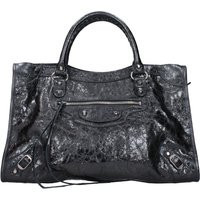 Balenciaga Handbags le City Women Le cuir gris / acier | Balardi (US & Canada)