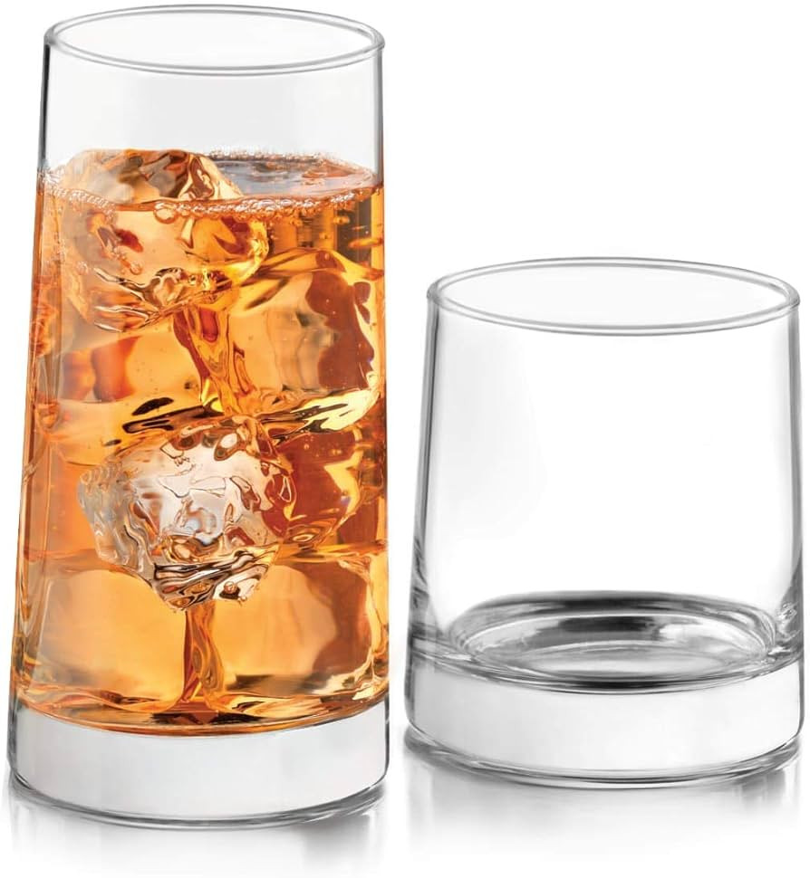 Libbey Cabos 16-Piece Tumbler and Rocks Glass Set | Amazon (US)
