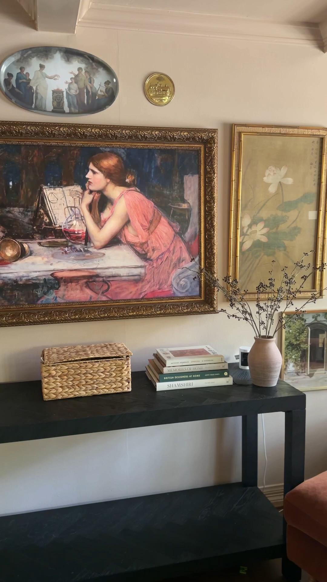If you have a FrameTV, you absolutely need this gorgeous gold frame to take it up a notch!