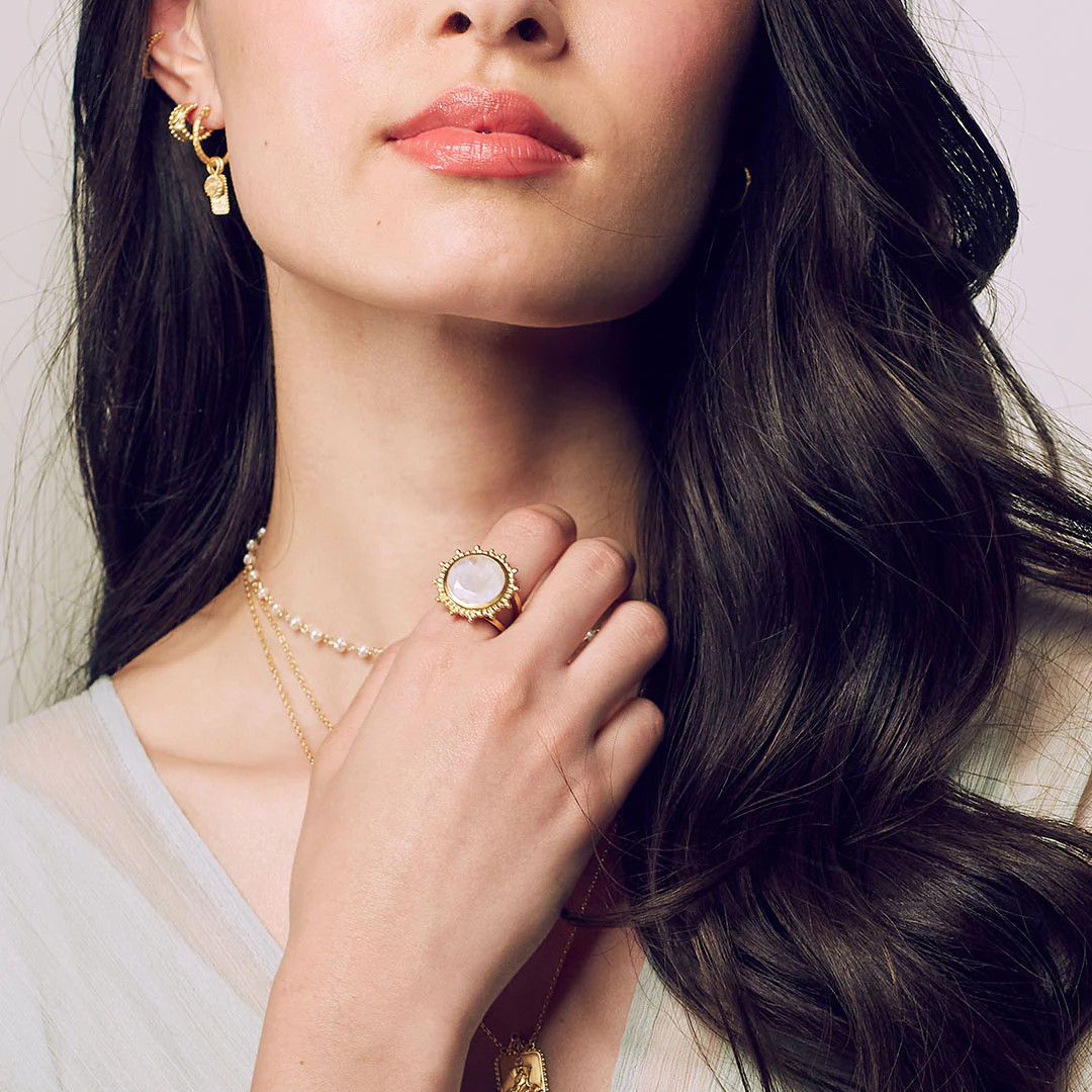 Drift Into Daydreams Moonstone Ring | Satya Jewelry